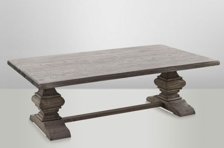 Couchtisch Eiche Rustic Grey 140 x 80 cm
